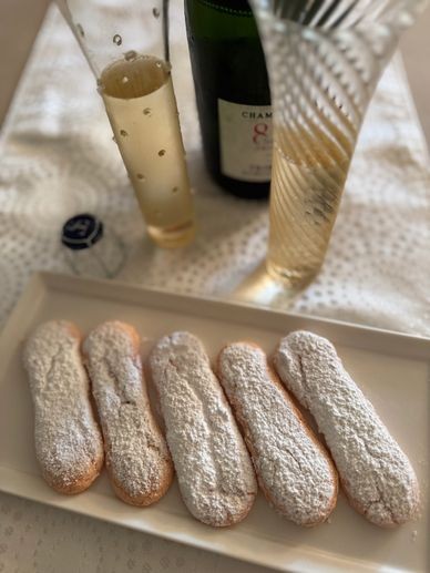 Champagne Pink Biscuits